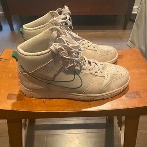 Nike Dunk High First Use Sail Light Bone/Green